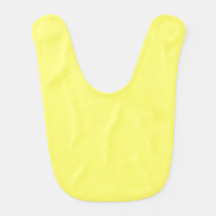 Butter Yellow Baby Bib