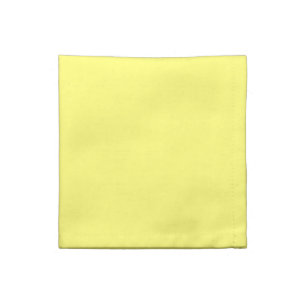 Butter Yellow Cloth Napkin