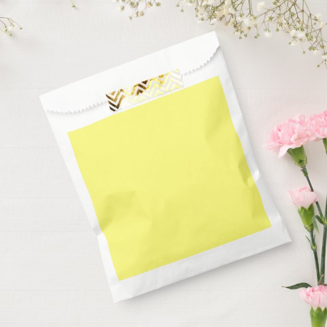 Butter Yellow Favor Bag (Sealed)