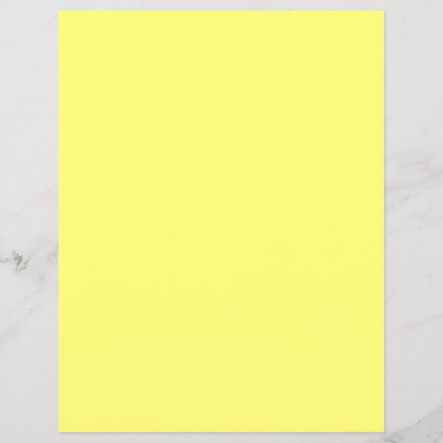 Butter Yellow Flyer (Front)