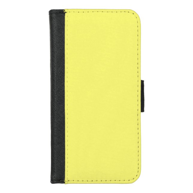 Butter Yellow iPhone Wallet Case (Front)