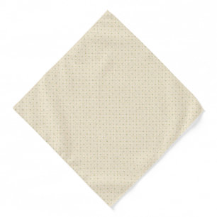 Butter Yellow Ivory Estate Micro Diamond Bandana