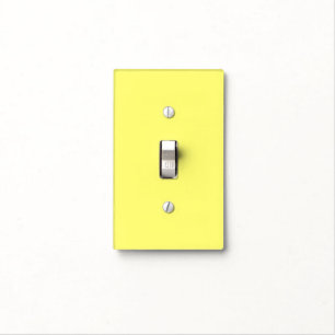 Butter Yellow Light Switch Cover