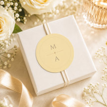 Butter Yellow Minimalist Wedding Favor