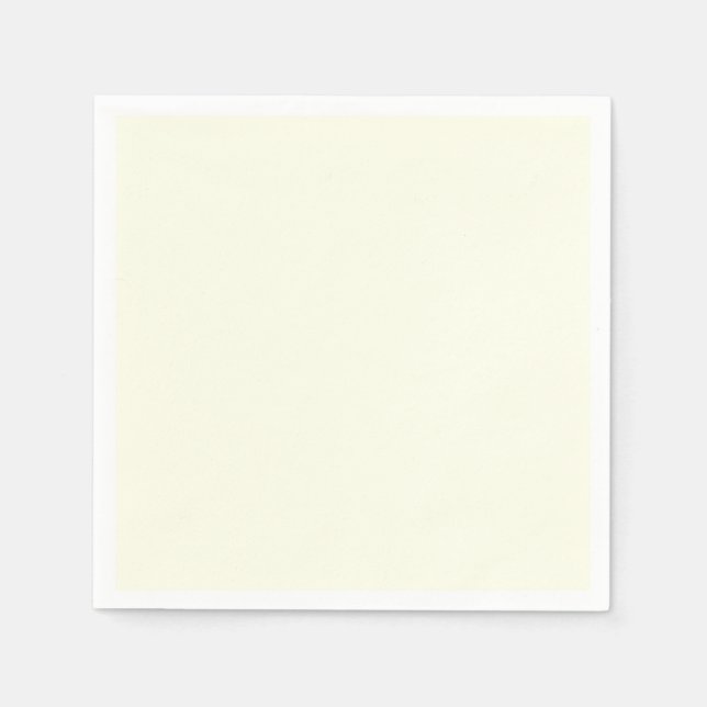 Butter Yellow Napkins (Front)