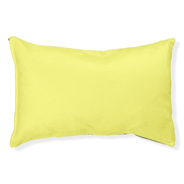 Butter Yellow Pet Bed (Front)