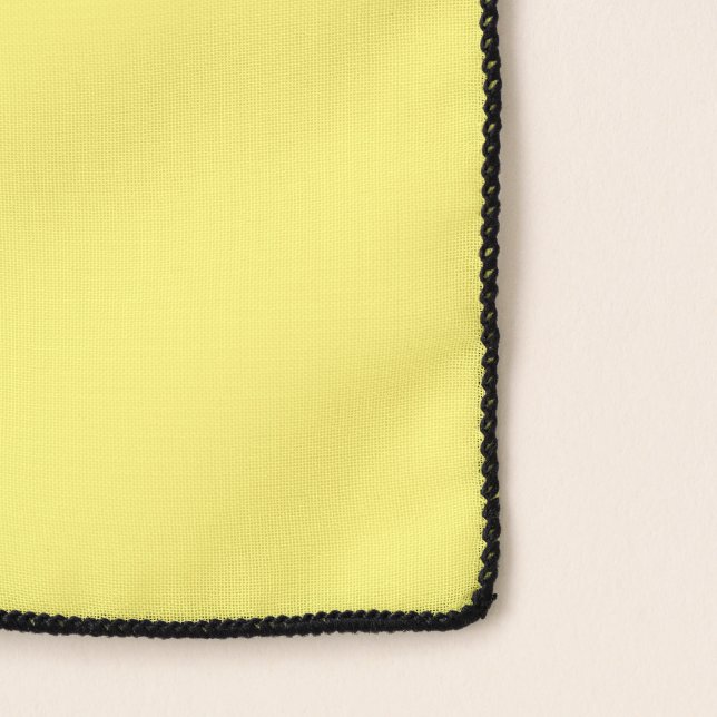 Butter Yellow Scarf (Detail)