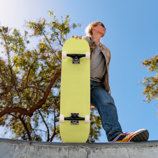 Butter Yellow Skateboard (Outdoor 1)