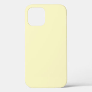 Butter Yellow Solid Color iPhone 12 Case