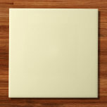 Butter Yellow Solid Color Ceramic Tile<br><div class="desc">Butter Yellow Solid Color</div>