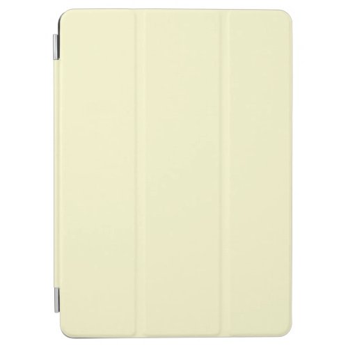 Butter Yellow Solid Color  Classic Elegant iPad Air Cover