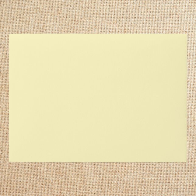 Butter Yellow Solid Color Envelope (Creator Uploaded)