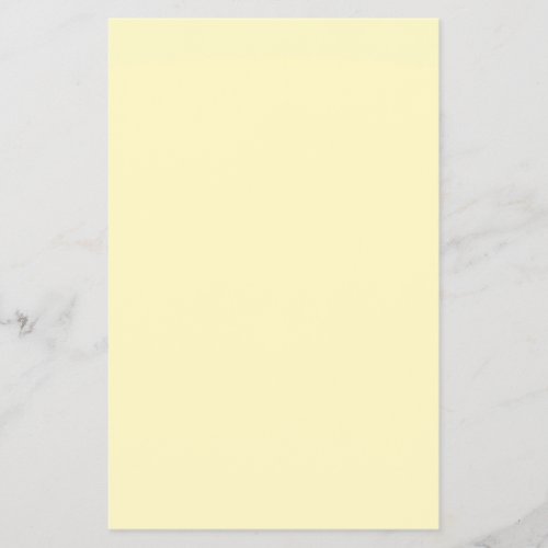 Butter Yellow Solid Color Flyer