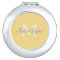 Butter Yellow Stylized Wedding Bridesmaid Monogram
