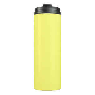 Butter Yellow Thermal Tumbler