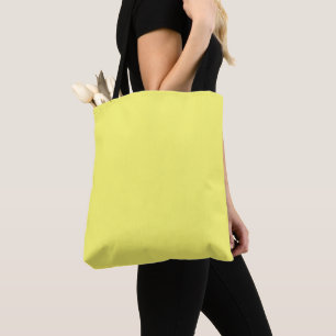 Butter Yellow Tote Bag