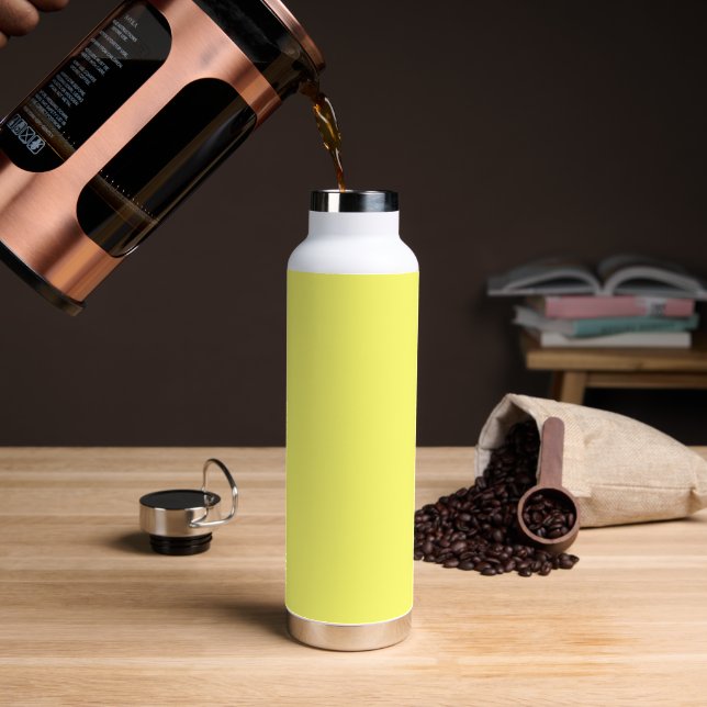 Butter Yellow Water Bottle (Coffee)
