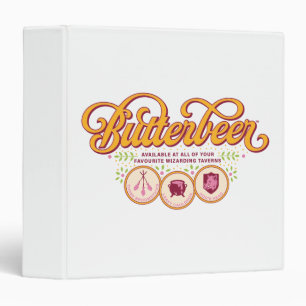 BUTTERBEER™ Available At Wizarding Taverns 3 Ring Binder