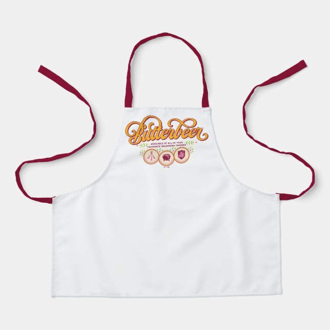 BUTTERBEER™ Available At Wizarding Taverns Apron (Front)
