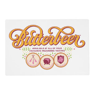 BUTTERBEER™ Available At Wizarding Taverns Placemat