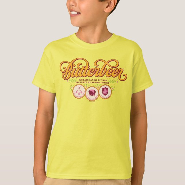 BUTTERBEER™ Available At Wizarding Taverns T-Shirt (Front)