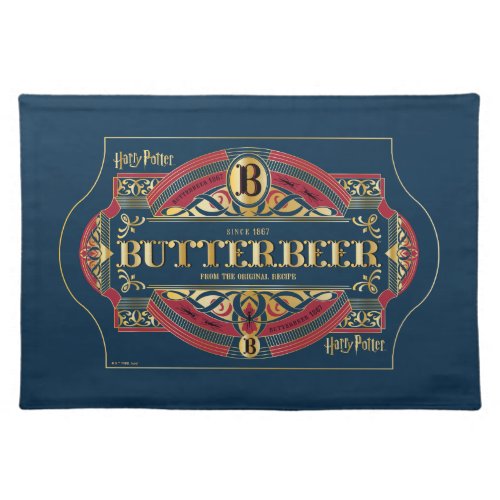 BUTTERBEER Horizontal Logo Cloth Placemat