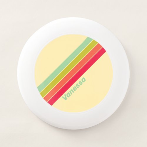 Buttercream Whisper Striped with Name