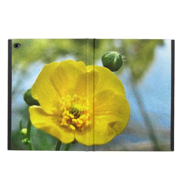 Buttercup at the Pond iPad Air 2 Case (Outside)