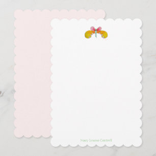 Buttercup Butterfly 2 Note Card