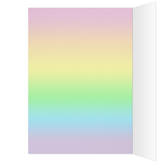 "Buttercup" Cup Cake Couture Rainbow Fairy Card (Inside (Left))