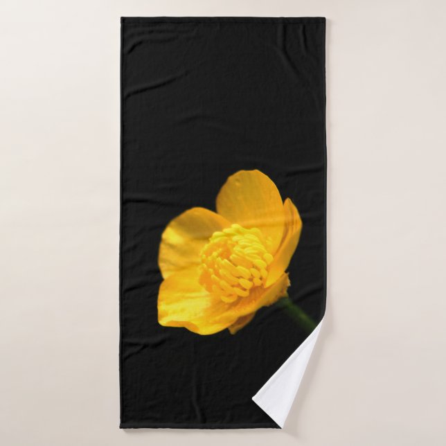 Buttercup Flower btcna Bath Towel Set (Bath Towel)