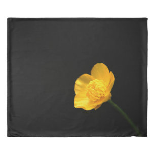 Buttercup Flower kca Duvet Cover