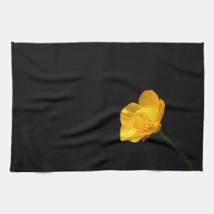 Buttercup Flower ktcna Kitchen Towel