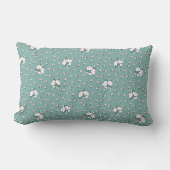 Buttercup Flower Lumbar Pillow (Front)