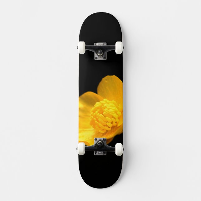 Buttercup Flower sdcna Skateboard (Front)