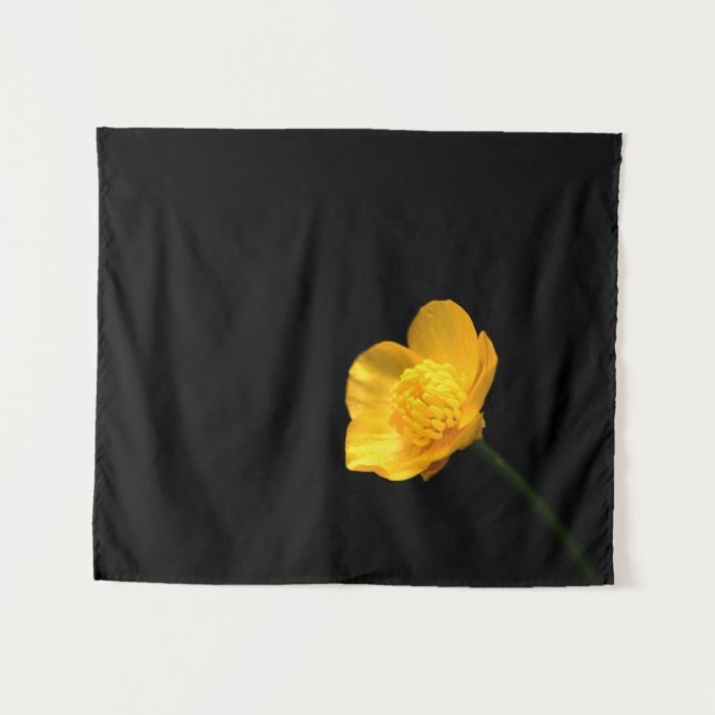 Buttercup Flower wtcnm Tapestry (Front (Horizontal))