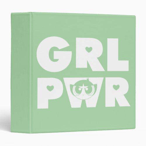 Buttercup Girl Power 3 Ring Binder