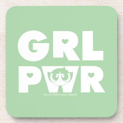 Buttercup Girl Power Beverage Coaster
