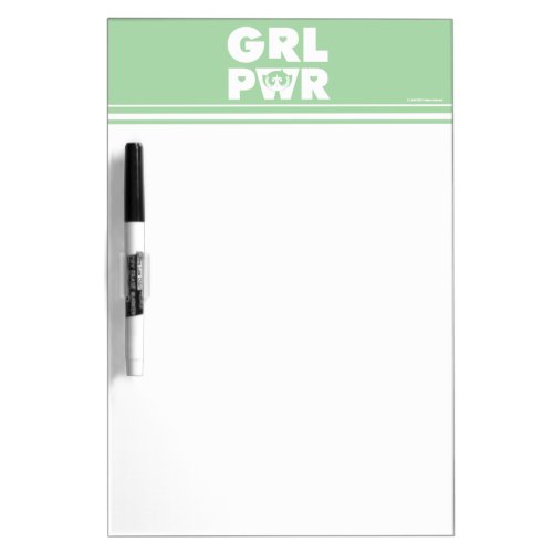 Buttercup Girl Power Dry Erase Board