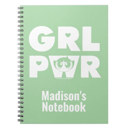 Buttercup Girl Power Notebook