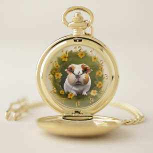 Buttercup Guinea Pig, Pocket Watch
