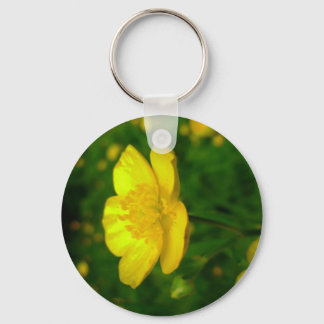 Buttercup Key Chains Yellow Wildflower Gifts