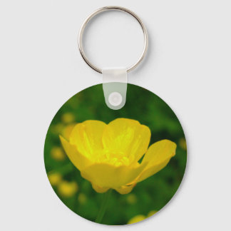 Buttercup Key Chains Yellow Wildflower Gifts