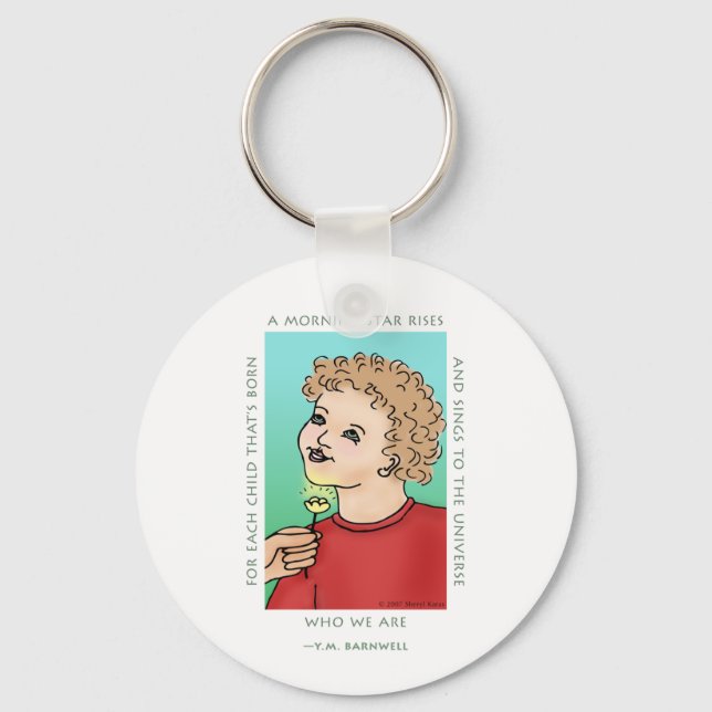 Buttercup Keychain (Front)