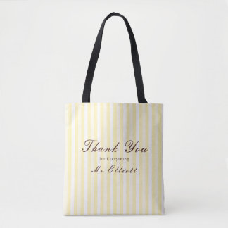 Buttercup - Personalised Thank You Teacher Tote Bag