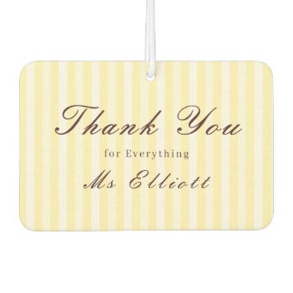 Buttercup - Personalized Thank You Air Freshener