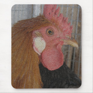 Buttercup Rooster Mouse Pad