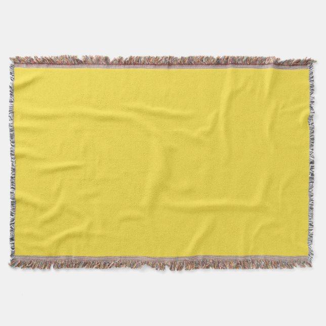 Buttercup Throw Blanket (Front)