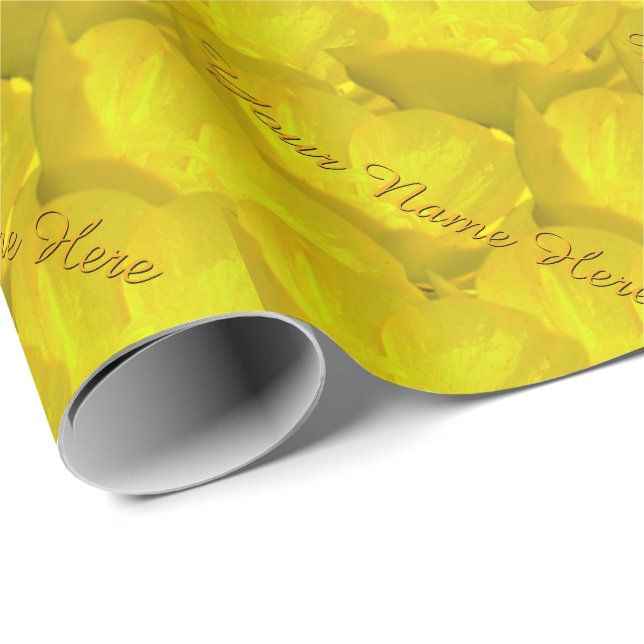Buttercup Wrapping Paper Personalized Gift Paper (Roll Corner)