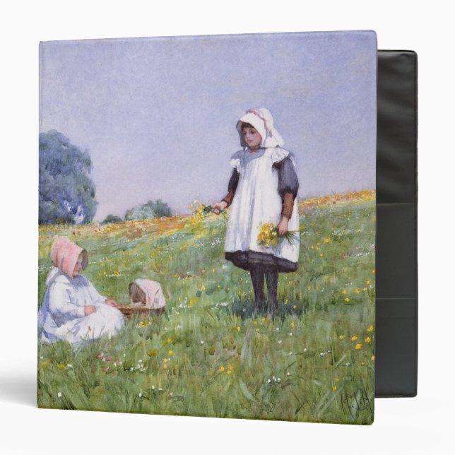 Buttercups and Daisies 3 Ring Binder (Front/Inside)